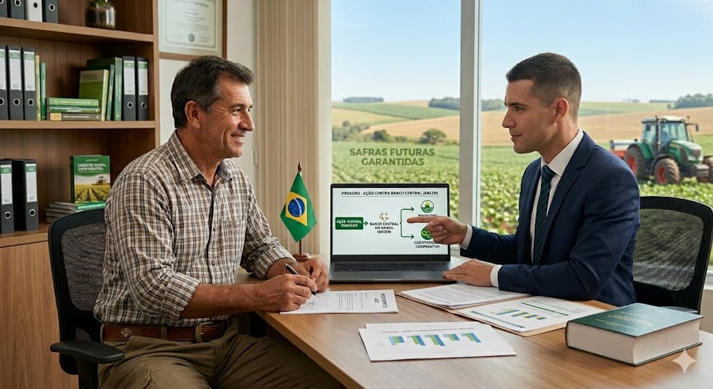 O "Mito da Retaliação": Por que cobrar na justiça o PROAGRO não afeta seu crédito com o banco ou cooperativa?