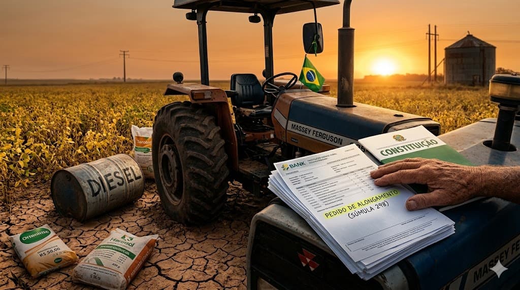 Frustração de Safra e Alta de Insumos: O Guia Jurídico para o Alongamento de Dívidas Rurais