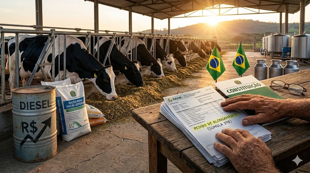 Crise no Leite e Endividamento Rural: Como o Direito Agrário Pode Salvar sua Atividade