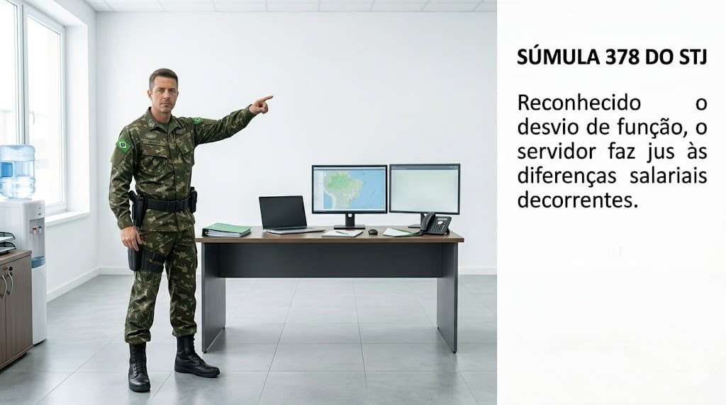 Desvio de função no serviço público e a Súmula 378 do STJ: quando o servidor tem direito às diferenças remuneratórias?